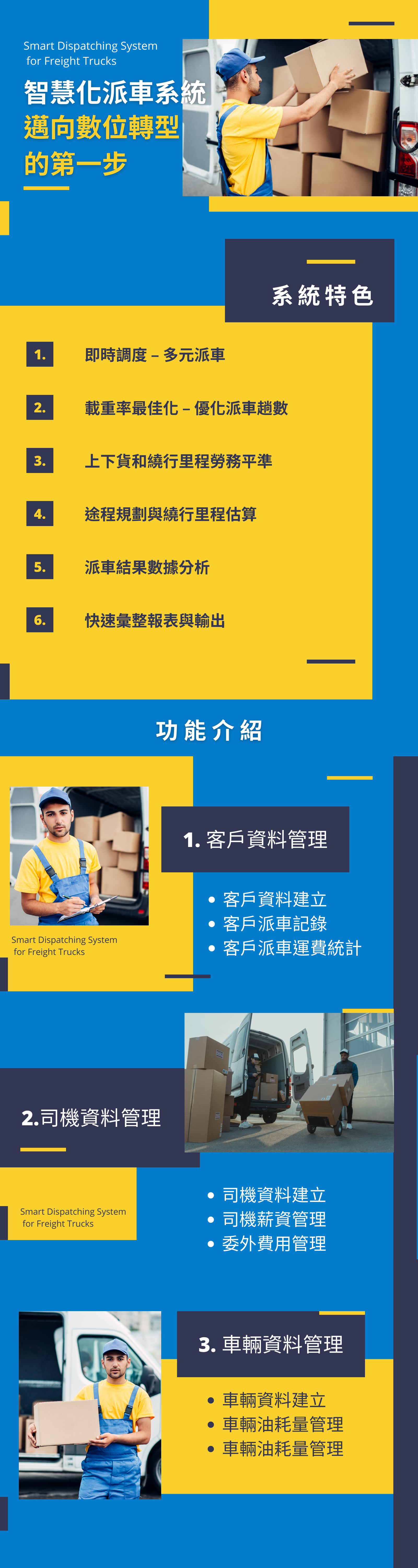 貨運派車系統 - 大傳數位科技